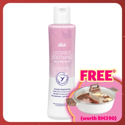 ALIA Licorice Soothing Feminine Wash 200ml