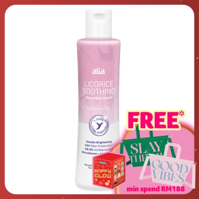 ALIA Licorice Soothing Feminine Wash 200ml
