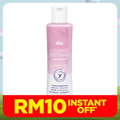 ALIA Licorice Soothing Feminine Wash 200ml
