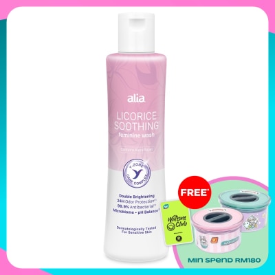 ALIA Licorice Soothing Feminine Wash 200ml