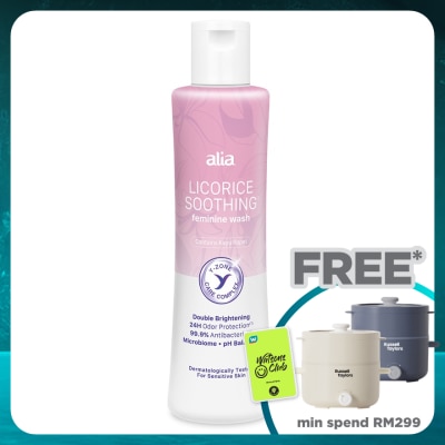 ALIA Licorice Soothing Feminine Wash 200ml