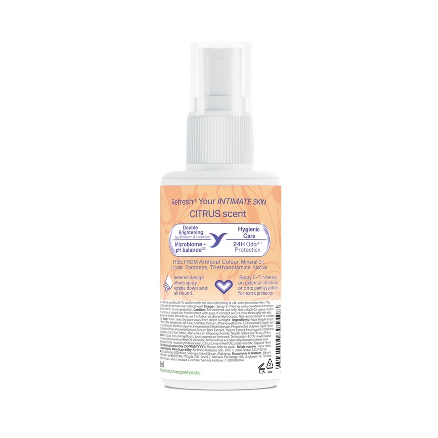 Citrus Burst Soothing Feminine Spray 50ml