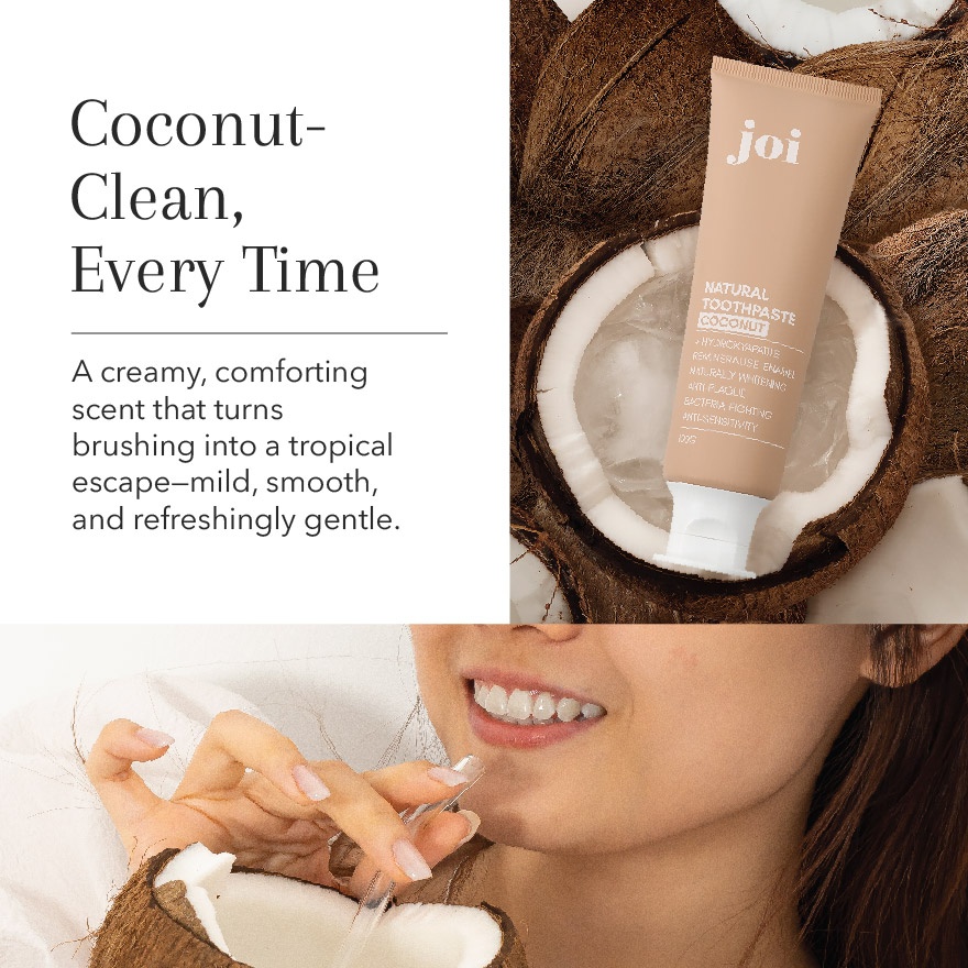 Natural Toothpaste Coconut 100g image