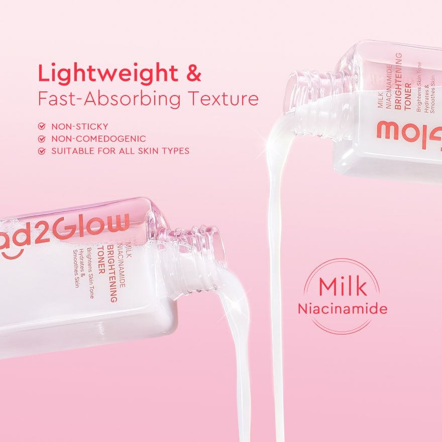 Milk Niacinamide Brightening Toner 80ml image