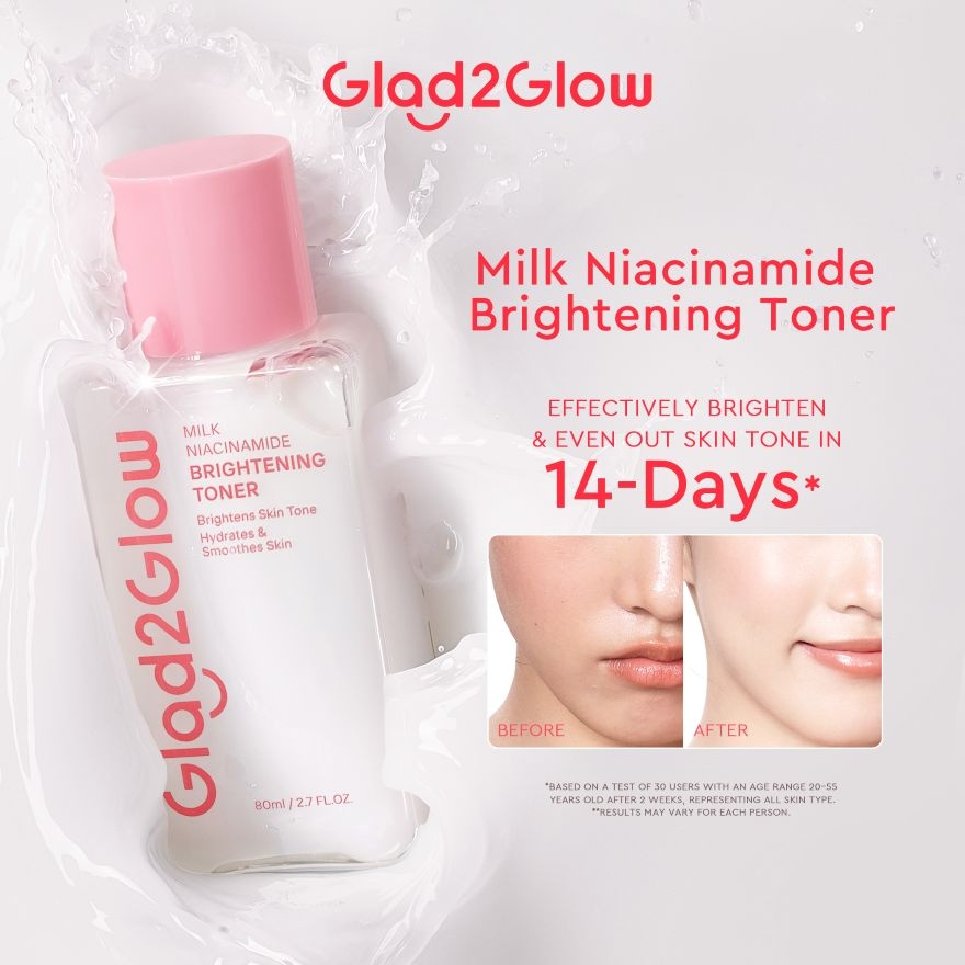 Milk Niacinamide Brightening Toner 80ml image