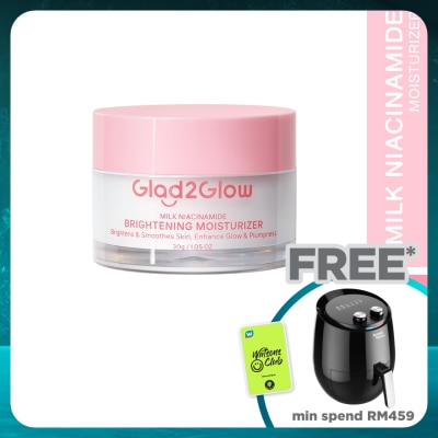 GLAD2GLOW Milk Niacinamide Brightening Moisturizer 30g