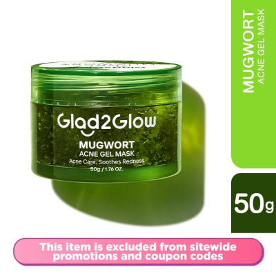 GLAD2GLOW Mugwort Acne Gel Mask 50g