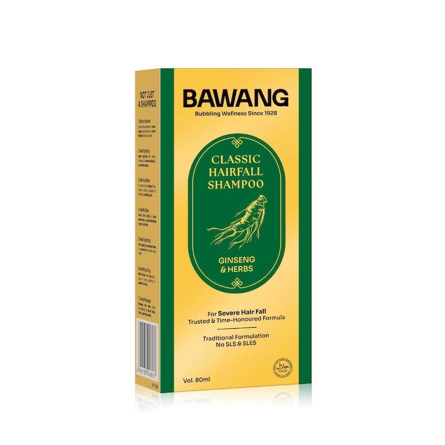 [Not For Sale] Classic Hair Fall Shampoo 80ml with Chinese Herbal Formulation