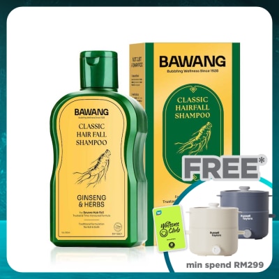 BAWANG [Not For Sale] Classic Hair Fall Shampoo 80ml with Chinese Herbal Formulation