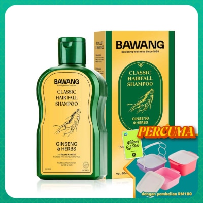 BAWANG - [Not For Sale] Classic Hair Fall Shampoo 80ml with Chinese Herbal Formulation
