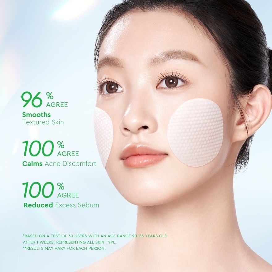 Centella Salicylic Acid Exfoliating Acne Pads 30s