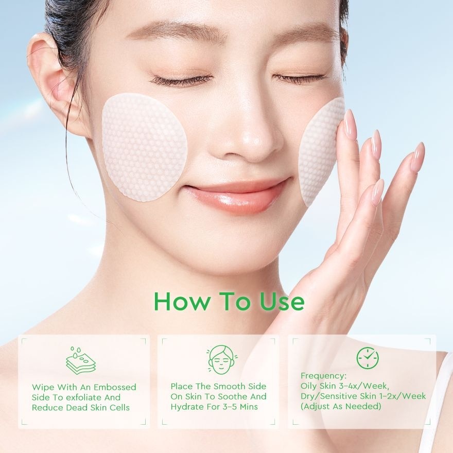 Centella Salicylic Acid Exfoliating Acne Pads 30s
