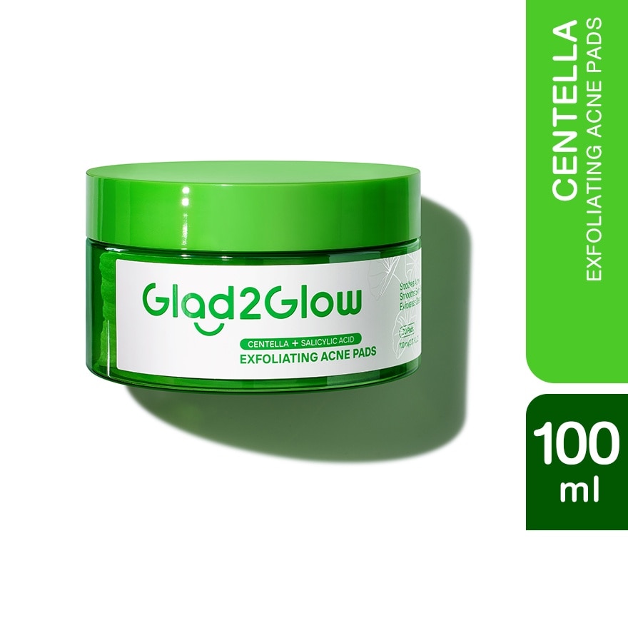 Centella Salicylic Acid Exfoliating Acne Pads 30s