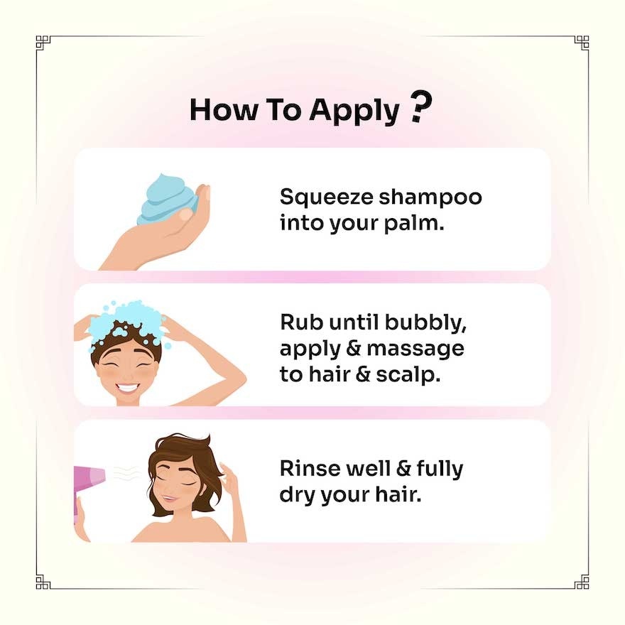 [Not For Sale] Ladies Hair Fall Shampoo 80ml with Chinese Herbal Formulation