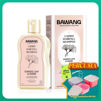 BAWANG - [Not For Sale] Ladies Hair Fall Shampoo 80ml with Chinese Herbal Formulation