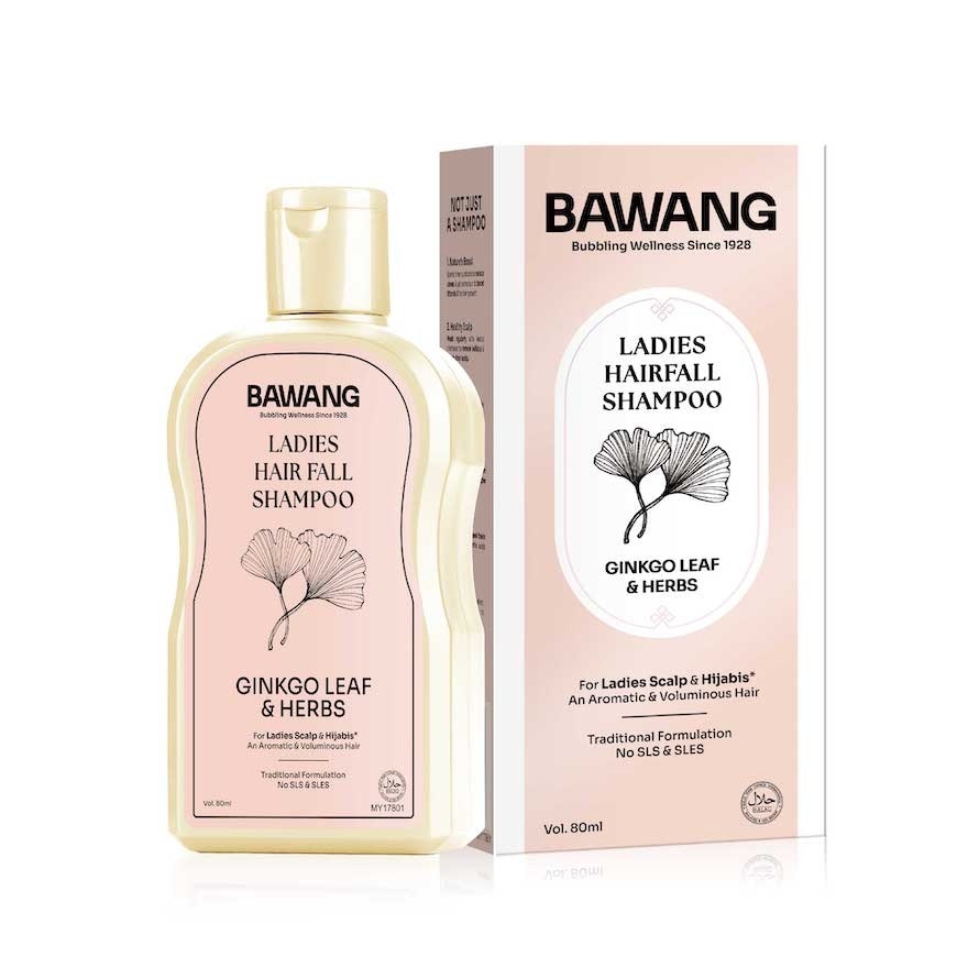 [Not For Sale] Ladies Hair Fall Shampoo 80ml with Chinese Herbal Formulation