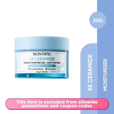 SKINTIFIC - 5X Ceramide Barrier Moisture Gel Light Texture 30g