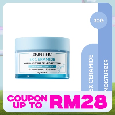 SKINTIFIC 5X Ceramide Barrier Moisture Gel Light Texture 30g