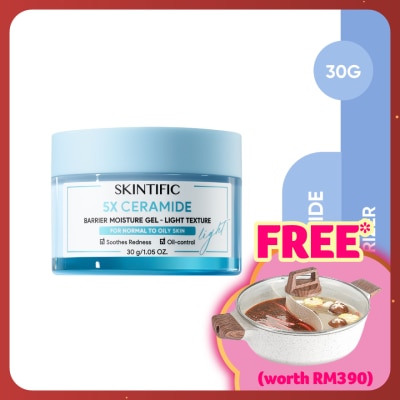 SKINTIFIC 5X Ceramide Barrier Moisture Gel Light Texture 30g