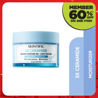 SKINTIFIC 5X Ceramide Barrier Moisture Gel Light Texture 30g