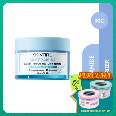 SKINTIFIC 5X Ceramide Barrier Moisture Gel Light Texture 30g