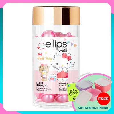 ELLIPS Hair Vitamin Sanrio Hello Kitty Pro-K Hair Repair 30's