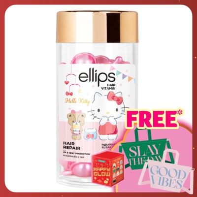 ELLIPS Hair Vitamin Sanrio Hello Kitty Pro-K Hair Repair 30's