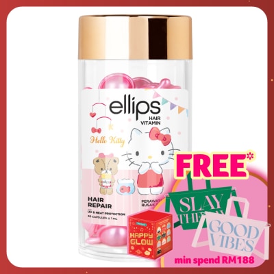 ELLIPS Hair Vitamin Sanrio Hello Kitty Pro-K Hair Repair 30's