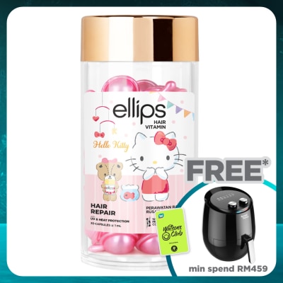 ELLIPS Hair Vitamin Sanrio Hello Kitty Pro-K Hair Repair 30's