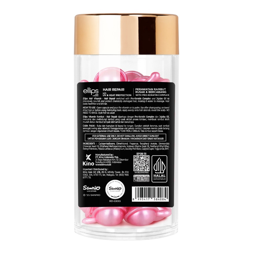 Hair Vitamin Sanrio Hello Kitty Pro-K Hair Repair 30's image