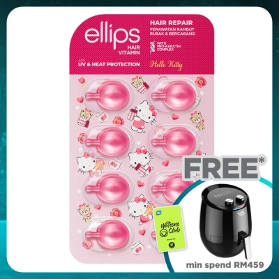 ELLIPS Hair Vitamin Sanrio Hello Kitty Pro-K Hair Repair 8's