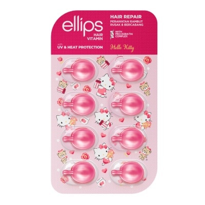 ELLIPS Hair Vitamin Sanrio Hello Kitty Pro-K Hair Repair 8's