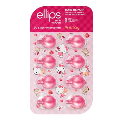 ELLIPS - Hair Vitamin Sanrio Hello Kitty Pro-K Hair Repair 8's