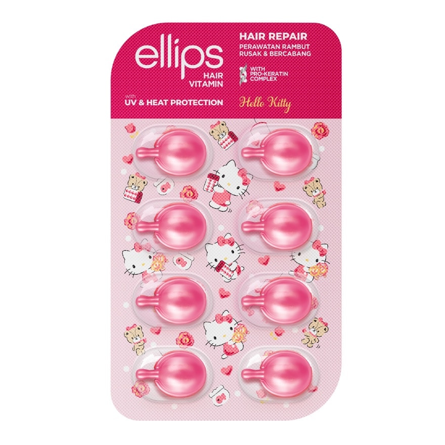Hair Vitamin Sanrio Hello Kitty Pro-K Hair Repair 8's
