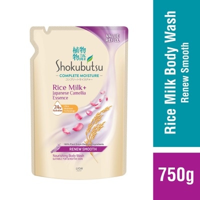 SHOKUBUTSU Complete Moisture Renew Smooth Refill 750g