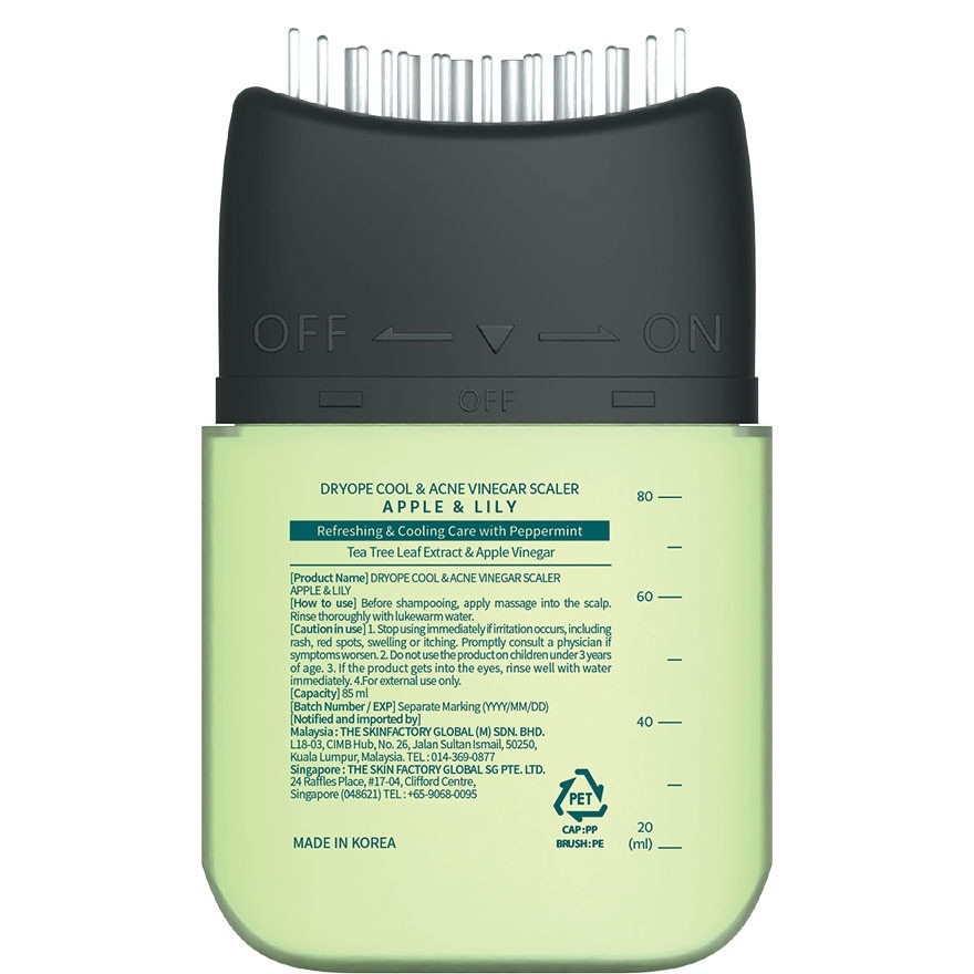 Cool & Acne Vinegar Scaler 85ml