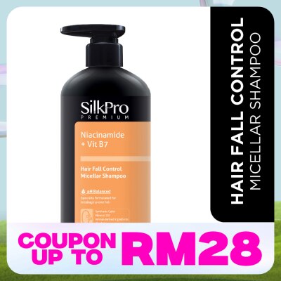 SILKPRO Premium Hair Fall Control Micellar Shampoo 500ml