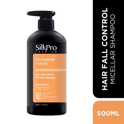 SILKPRO Premium Hair Fall Control Micellar Shampoo 500ml