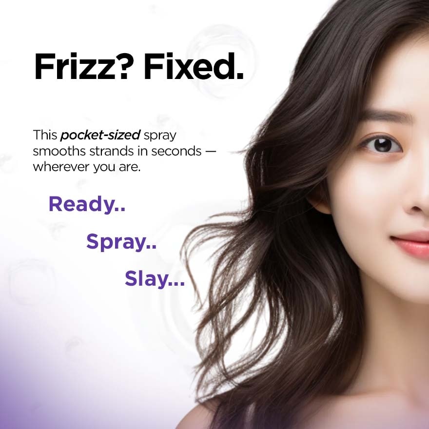 Premium Hyaluronic Acid Frizz Taming Spray 100ml