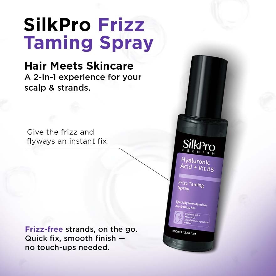 Premium Hyaluronic Acid Frizz Taming Spray 100ml