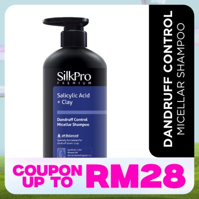 SILKPRO Premium Dandruff Control Micellar Shampoo 500ml