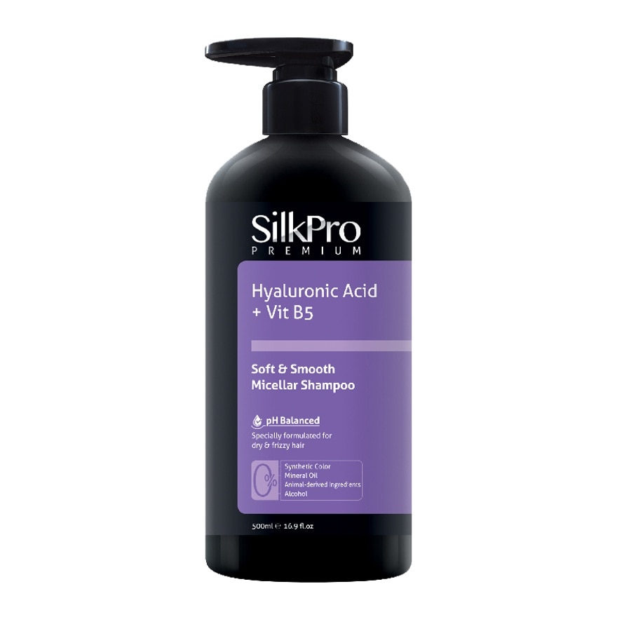 Premium Soft & Smooth Micellar Shampoo 500ml