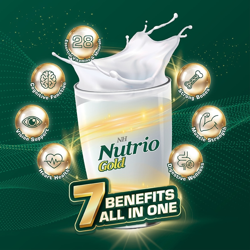 Nutrio Gold Complete Balanced Nutrition Drink 800g
