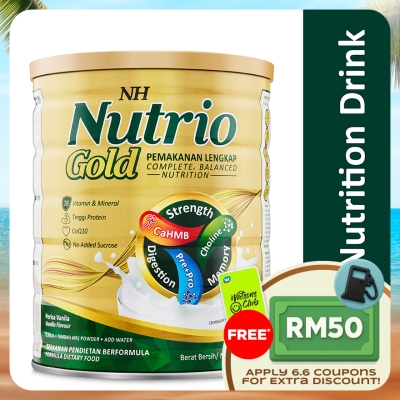 NH - Nutrio Gold Complete Balanced Nutrition Drink 800g
