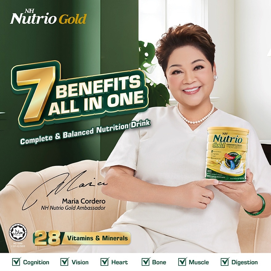 Nutrio Gold Complete Balanced Nutrition Drink 800g
