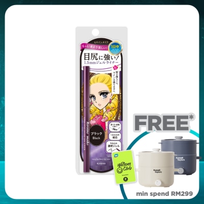 KISS ME Heroine Make Long Stay Sharp Gel Liner N #01 Black