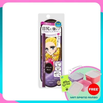 KISS ME Heroine Make Long Stay Sharp Gel Liner N #01 Black