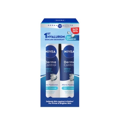 NIVEA Deodorant Derma Control Defend Spray 150mlx2