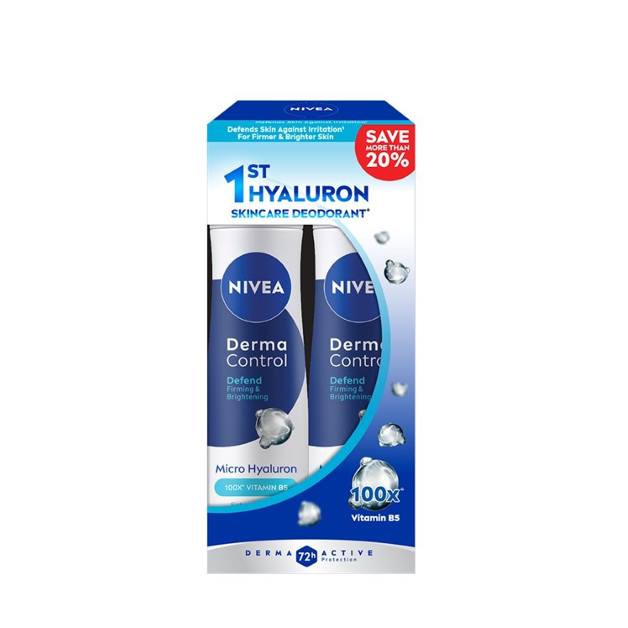 Deodorant Derma Control Defend Spray 150mlx2