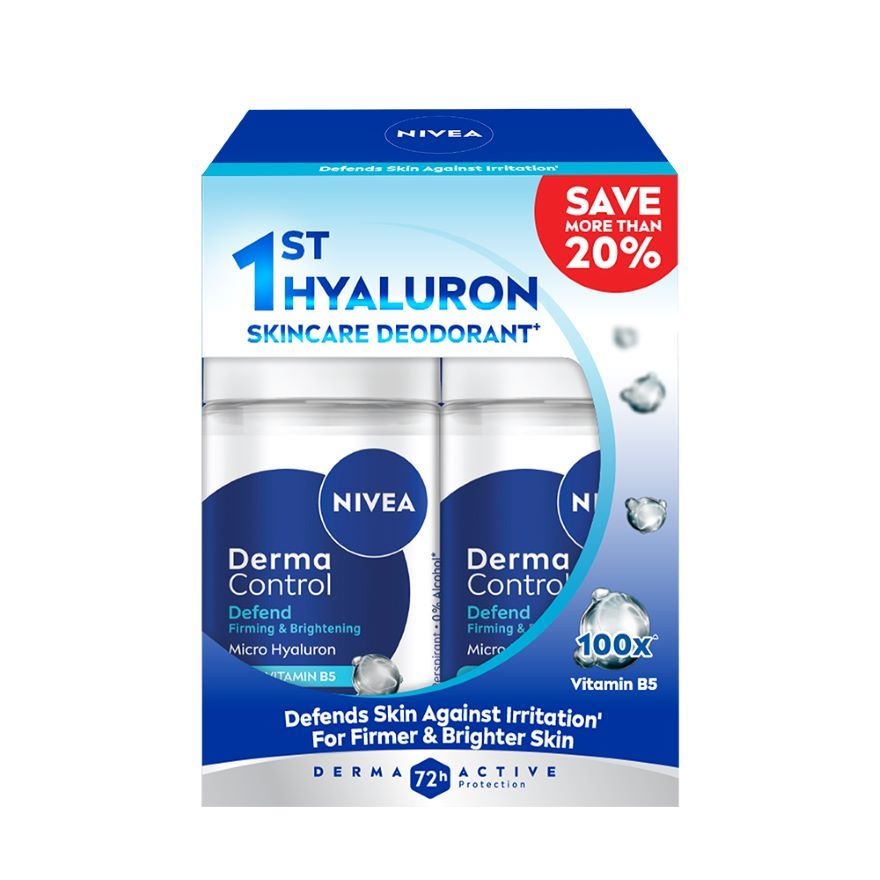Deodorant Derma Control Defend Roll On 50mlx2